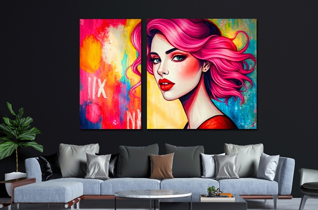 Bunte Abstrakte Kunstbilder von Hand gemalt - Peggy Liebenow.jpg